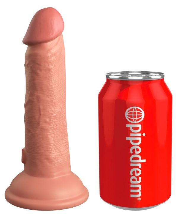 6â Dual Density Silicone Cock